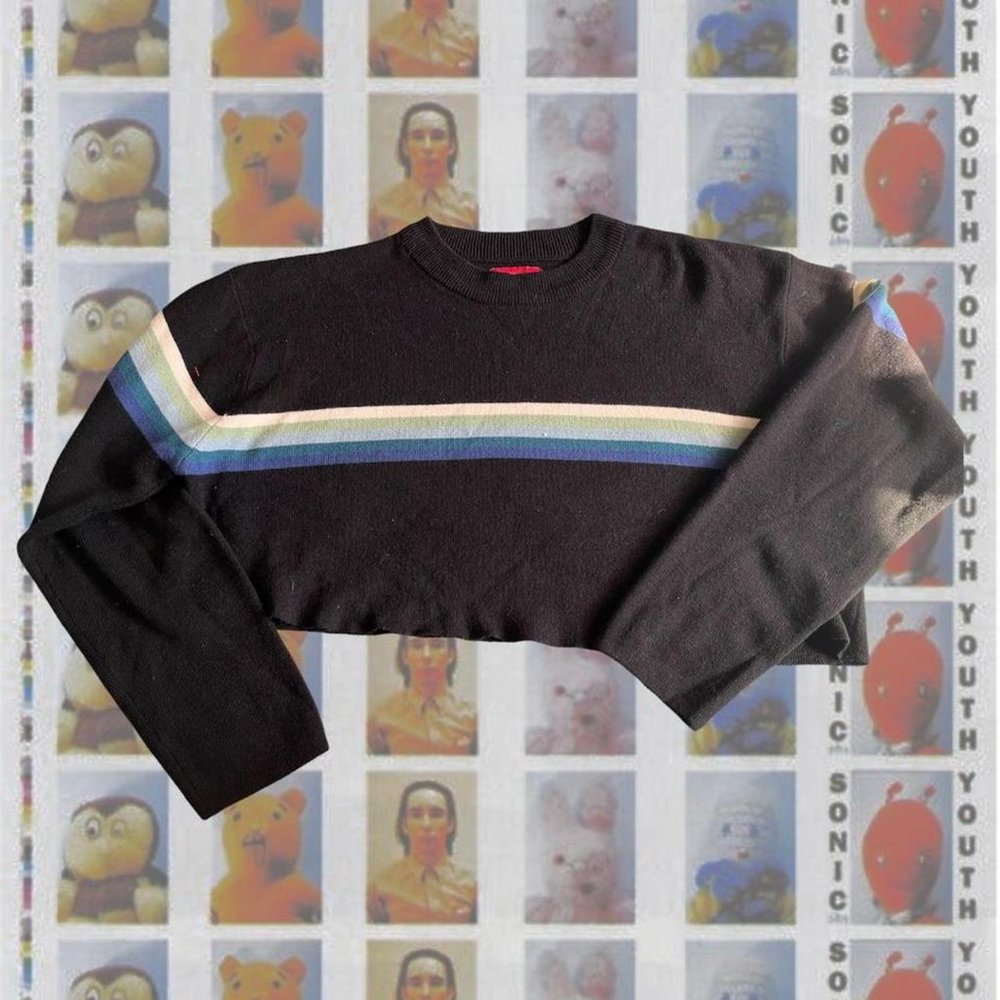 Cropped Mens crewneck